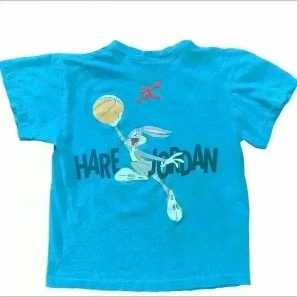 Vintage nike air hard bugs bunny space jam tshirt size medium made in usa - Picture 2 of 4